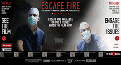 Desktop Screenshot of escapefiremovie.com