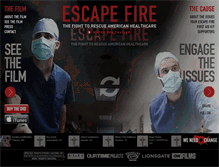 Tablet Screenshot of escapefiremovie.com